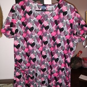 Zoe & Chloe scrub top